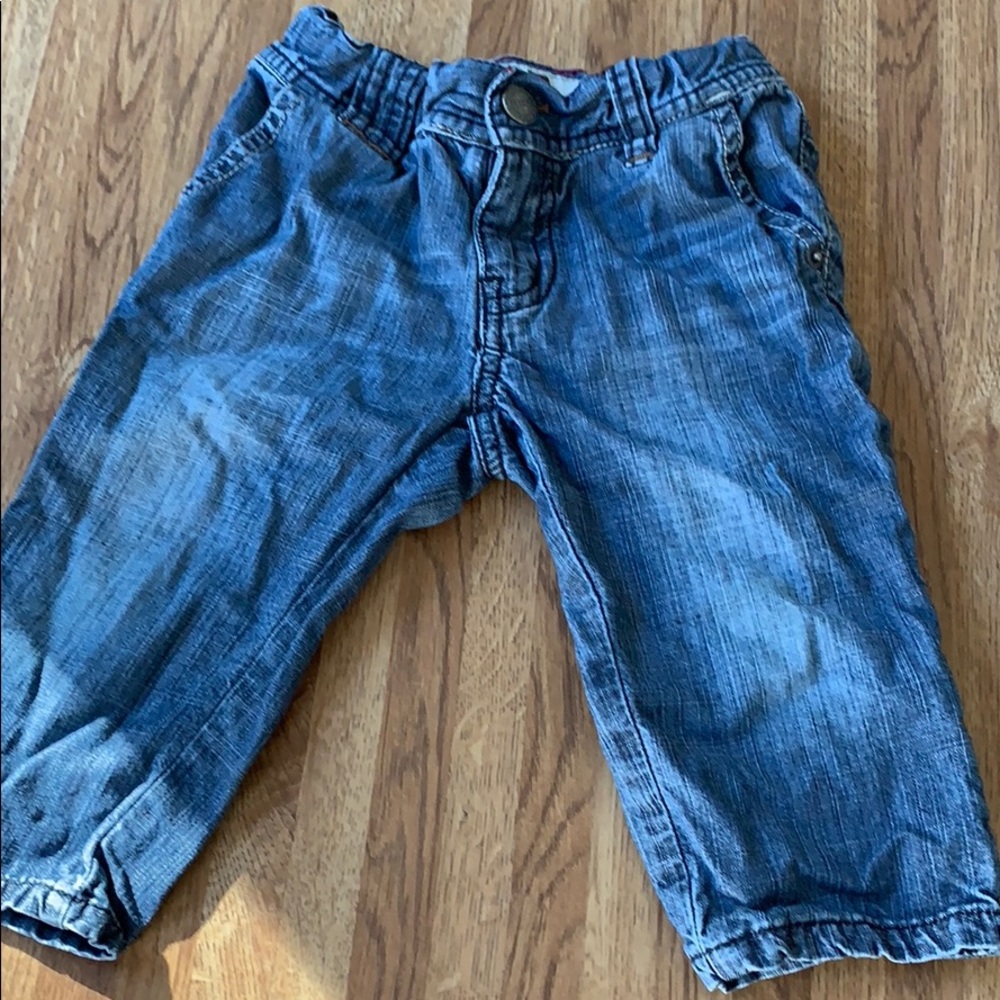 Tea Cropped Jeans